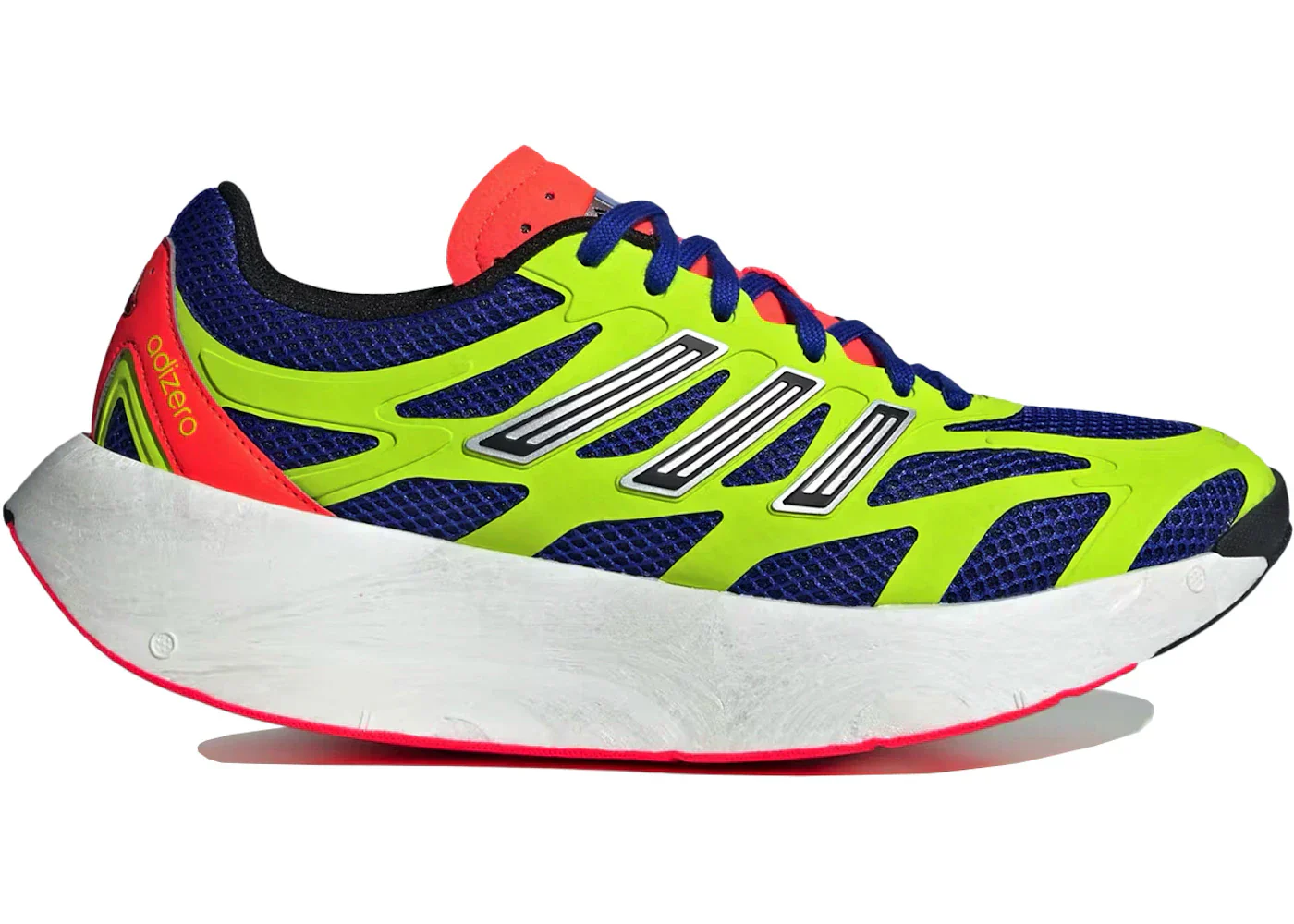 Adidas Adizero Aruku Lucid Blue Black Solar Slime - Image 7