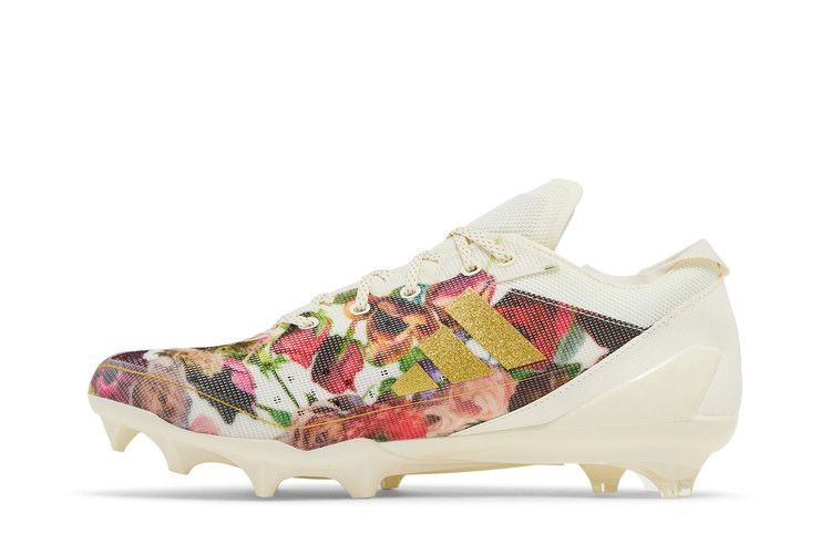 adidas Adizero Electric Speed Coronation Off White Gold Metallic - Image 3