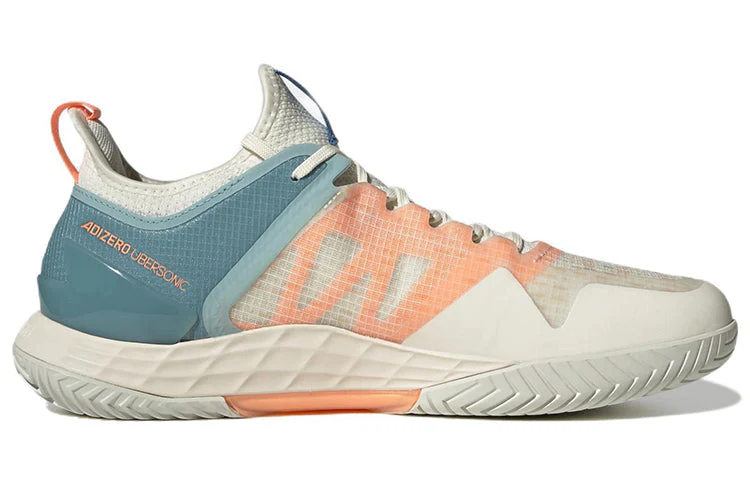 Adidas Adizero Ubersonic 4 Off White Beam Orange - Image 2