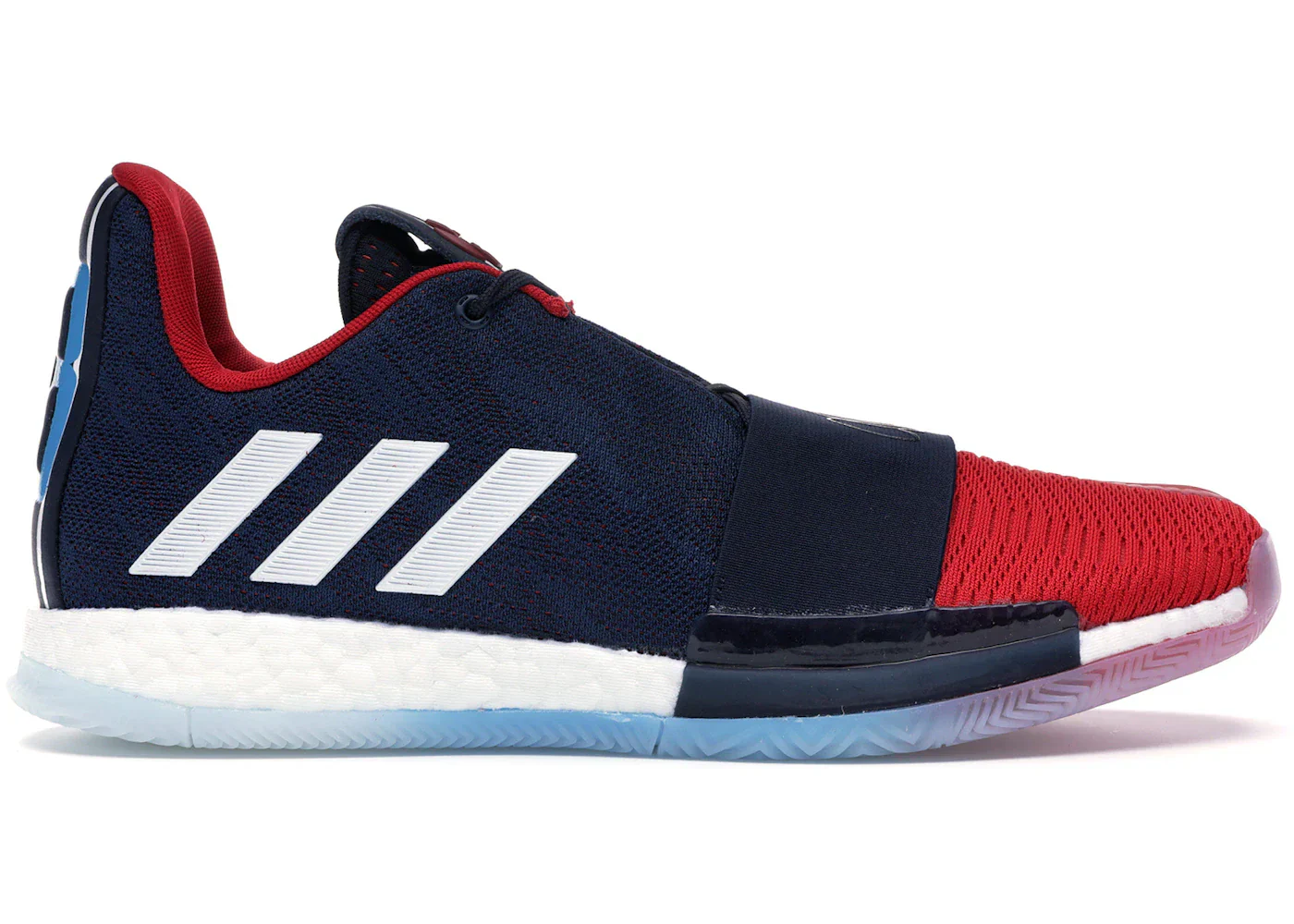 Adidas Harden Vol. 3 Legend Ink Power Red