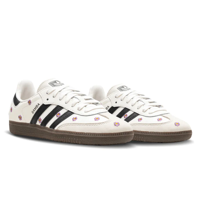 Adidas Samba Light Purple Floral (Women's) - Image 2