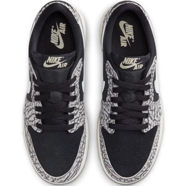 Air Jordan 1 Low Black Cement Sale - Image 5