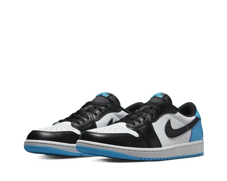 AIR JORDAN 1 LOW BLACK DARK POWDER BLUE - Image 2