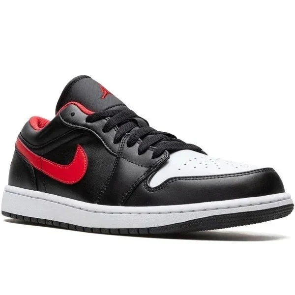 Air Jordan 1 Low "Black/Fire-Red-White" Sale - Image 2