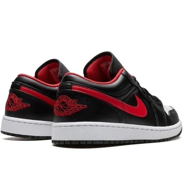 Air Jordan 1 Low "Black/Fire-Red-White" Sale - Image 3
