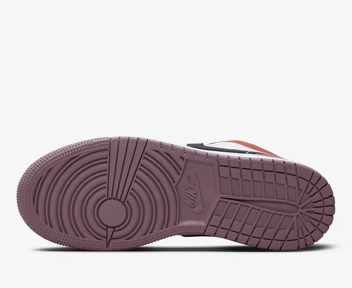 Air Jordan 1 Low Mauve Orange Sale - Image 6