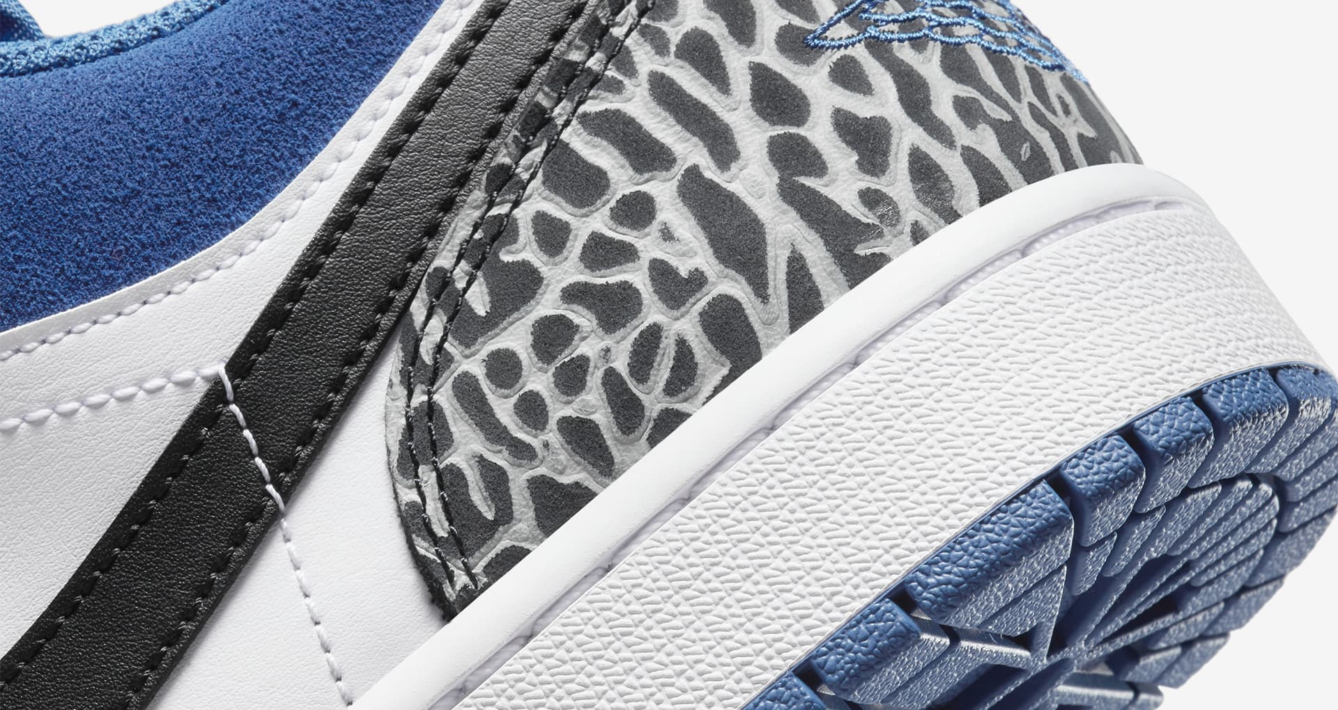 Air Jordan 1 Low 'True Blue / Smoke Grey Marina Blue' Sale - Image 2