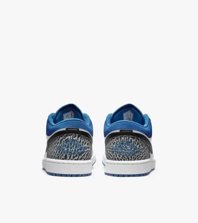 Air Jordan 1 Low 'True Blue / Smoke Grey Marina Blue' Sale - Image 5