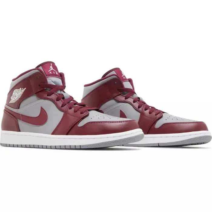 Air Jordan 1 Mid Cherrywood Red - Image 2