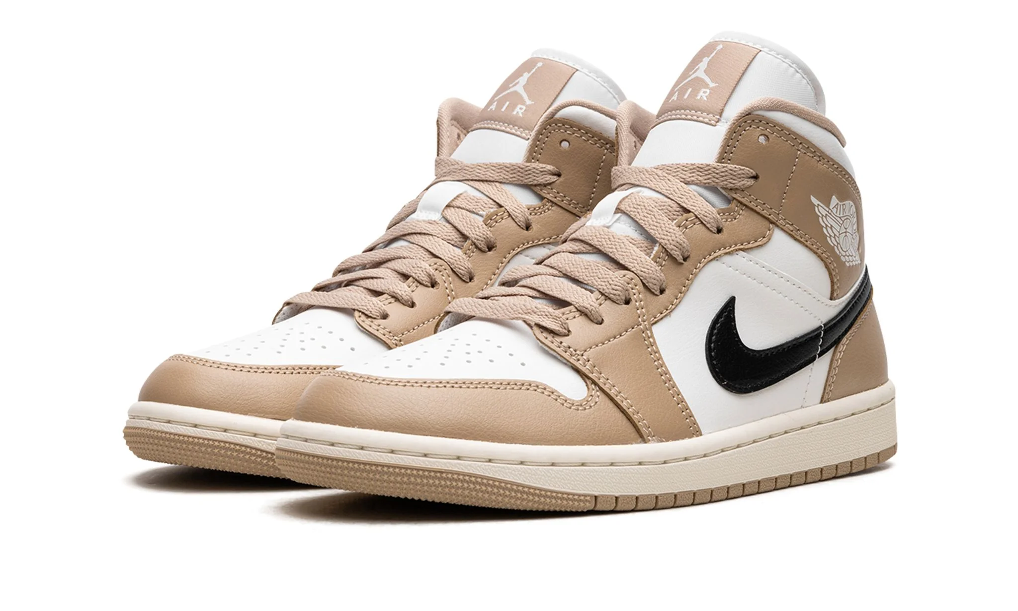 Air Jordan 1 Mid Desert Sail Sale - Image 4
