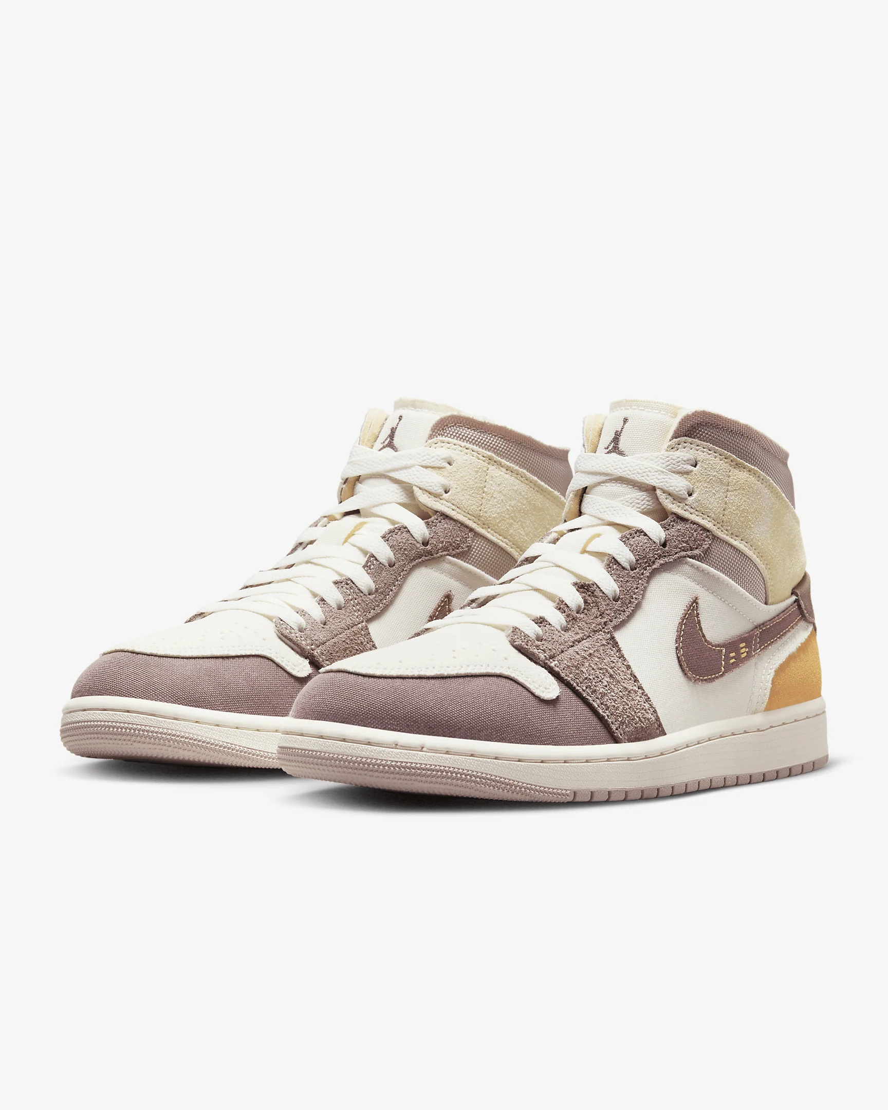 Air Jordan 1 Mid SE Craft Taupe Haze Sale - Image 2