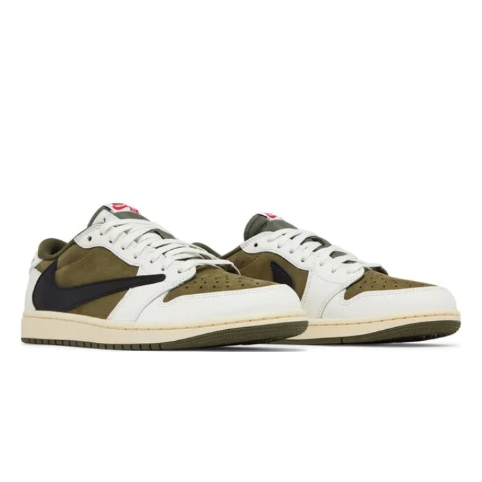 Air Jordan 1 Retro Low OG SP Travis Scott Medium Olive - Image 2