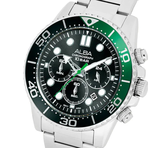 Alba Active Black Dial Men 45mm AT3J39X1 - Image 2