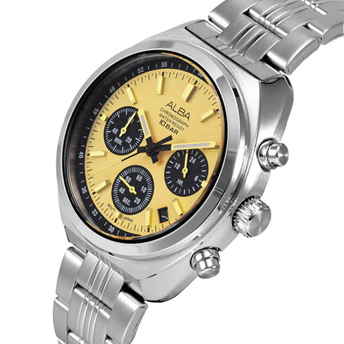 Alba Active Gold Dial Men 40.95mm AT3K01X1 - Image 2