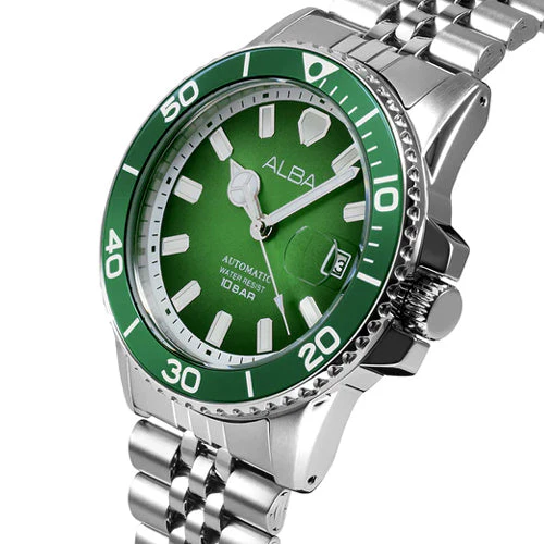 Alba Automatic Green Dial Men 42.5mm AU4053X1 - Image 2