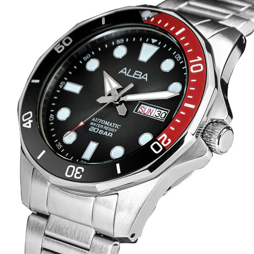 Alba Automatic Grey & Black Dial Men 43mm AL4539X1 - Image 2