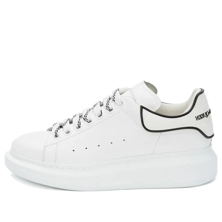 Alexander Mcqueen Oversized White Black (Women'S) - Image 5