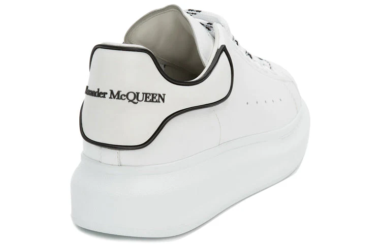 Alexander Mcqueen Oversized White Black (Women'S) - Image 8
