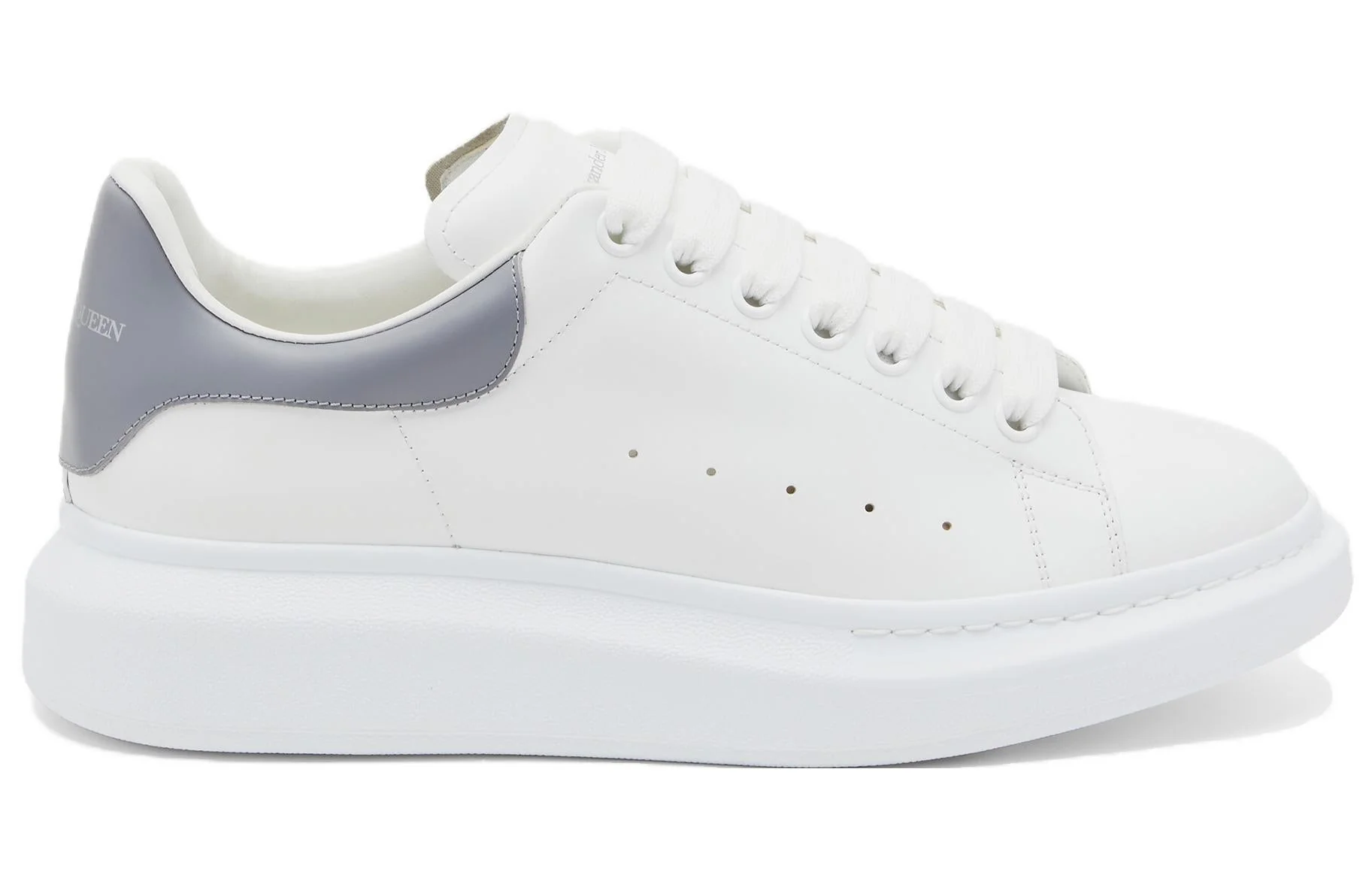 Alexander Mcqueen Oversized White Grey - Image 3