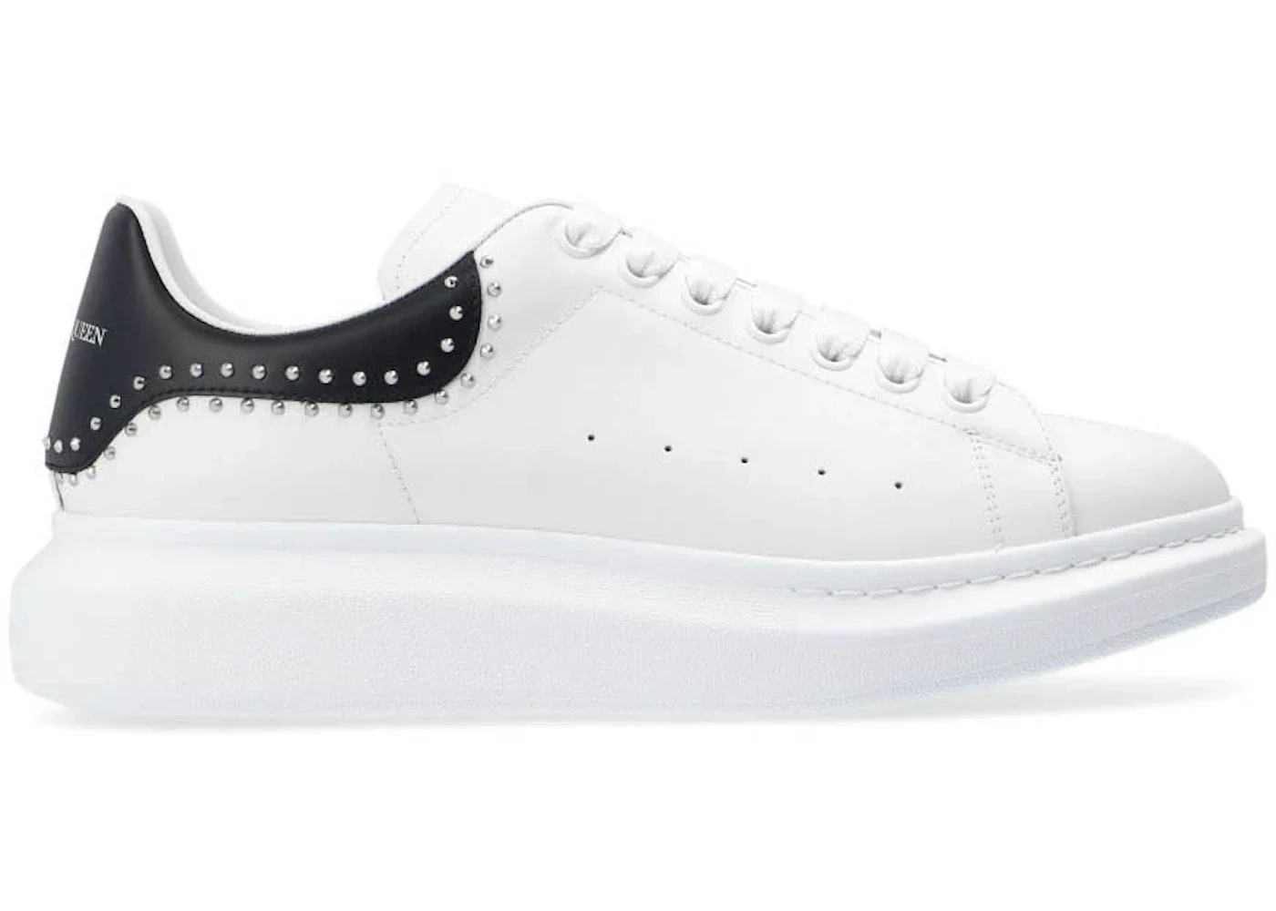 Alexander Mcqueen Oversized White Studs