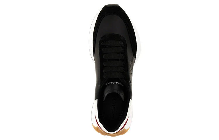 Alexander Mcqueen Sprint Runner Black White Red - Image 4