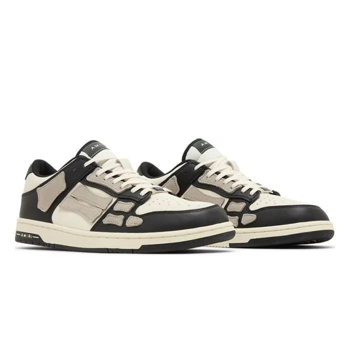 AMIRI Skel Low Top Low Black Alabaster - Image 3