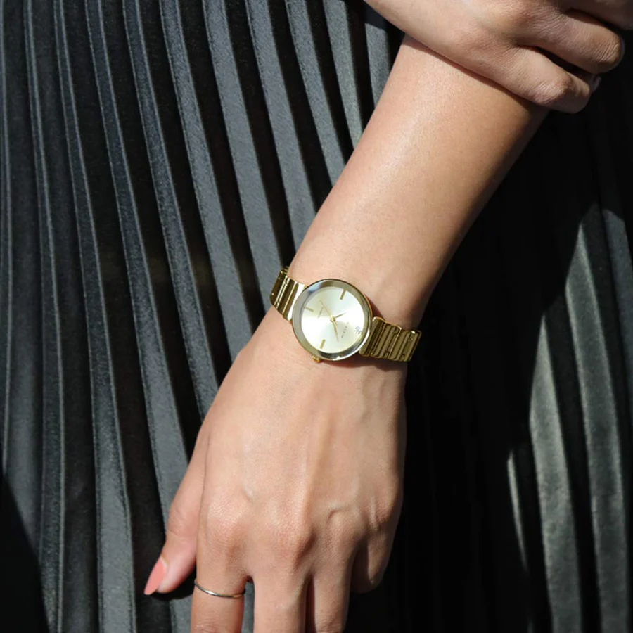 Anne Klein Analog Champagne Dial Women 32mm - Image 3