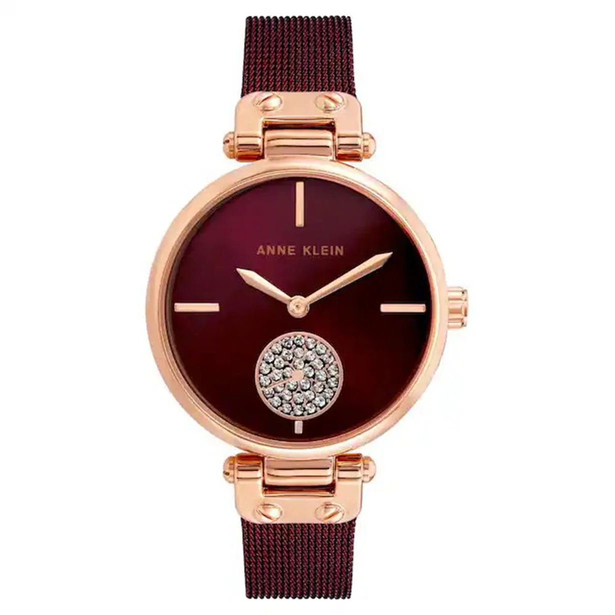 Anne Klein Analog Red Dial Women 12mm - Image 4