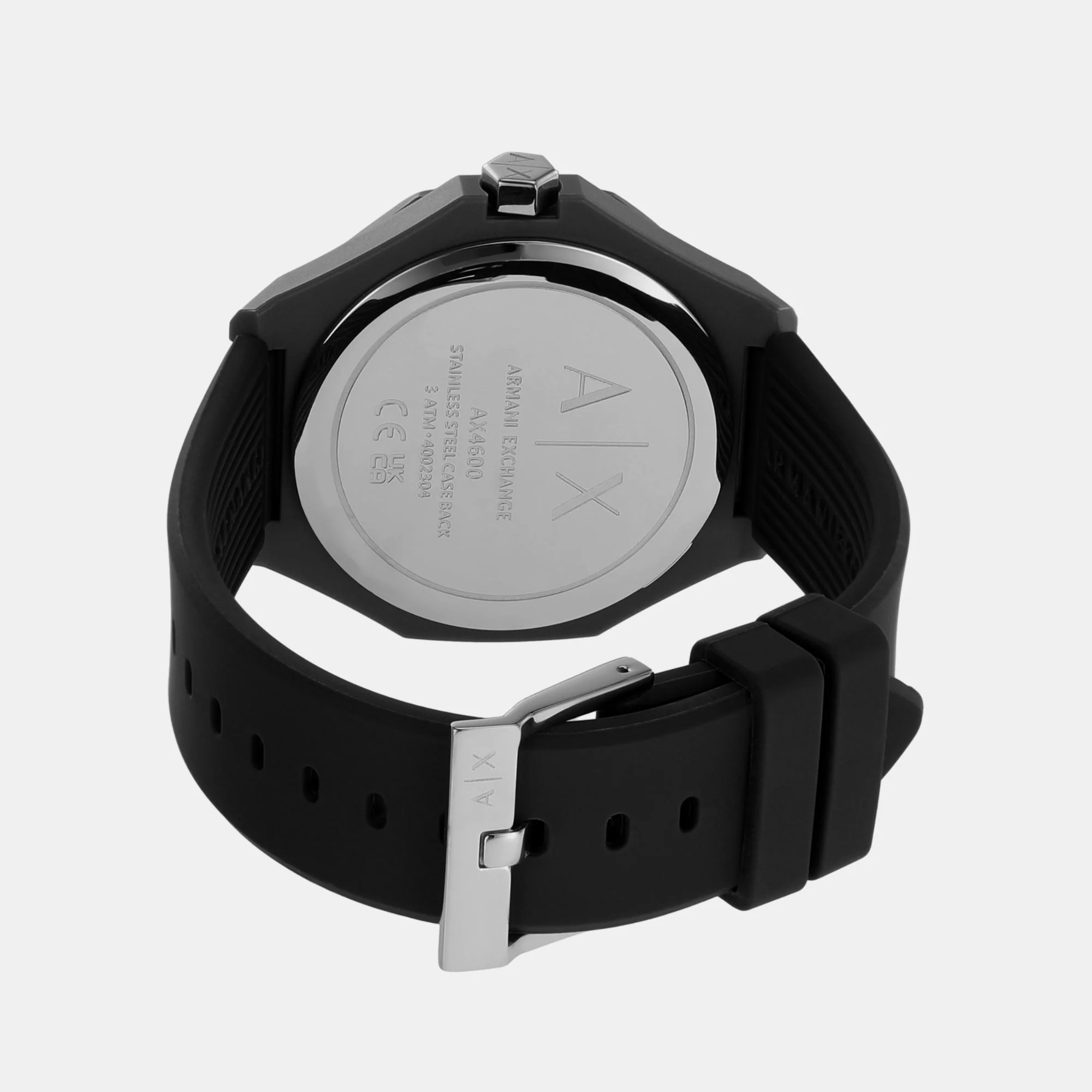 Andrea Men Quartz White Dial Analog Silicone Watch AX4600 - Image 2