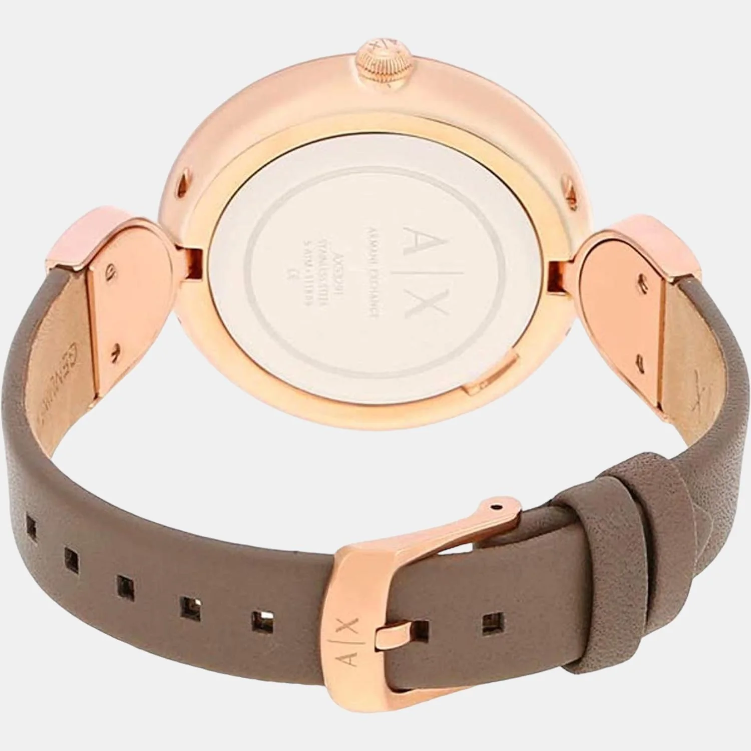 Brooke Women Quartz Black Dial Analog Leather Watch AX5329 - Image 4