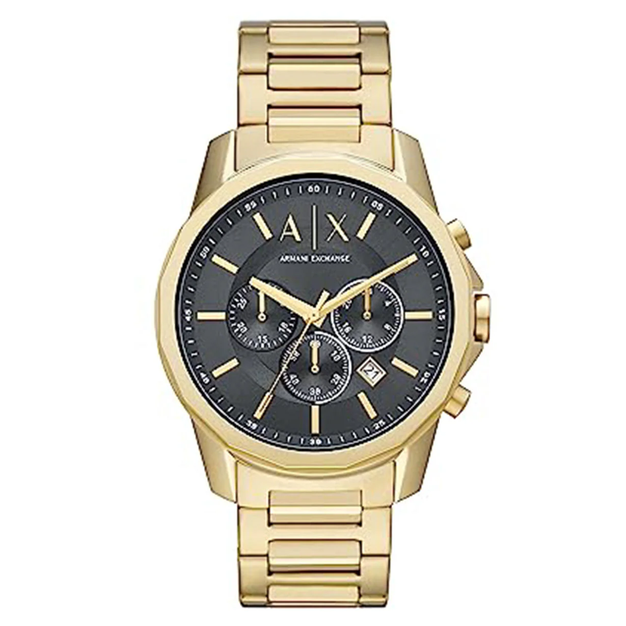 Armani Exchange Chronograph Black Dial Women 44mm - Image 3
