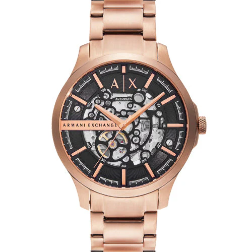 Armani Exchange Hampton Black Dial Men 46mm AX2456