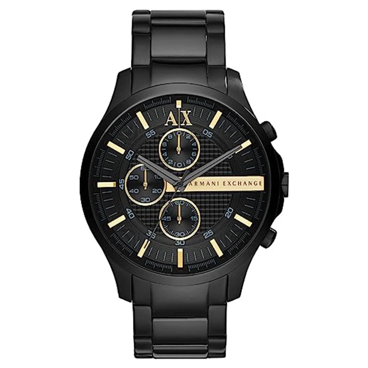 Armani Exchange Hampton Black Dial Men 49mm - Image 4