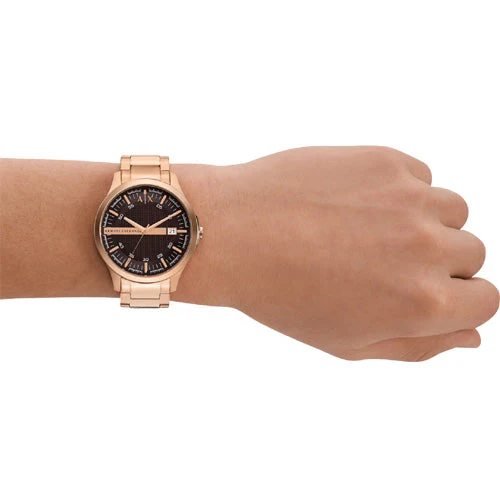 Armani Exchange Hampton Brown Dial Men 46mm - Image 2
