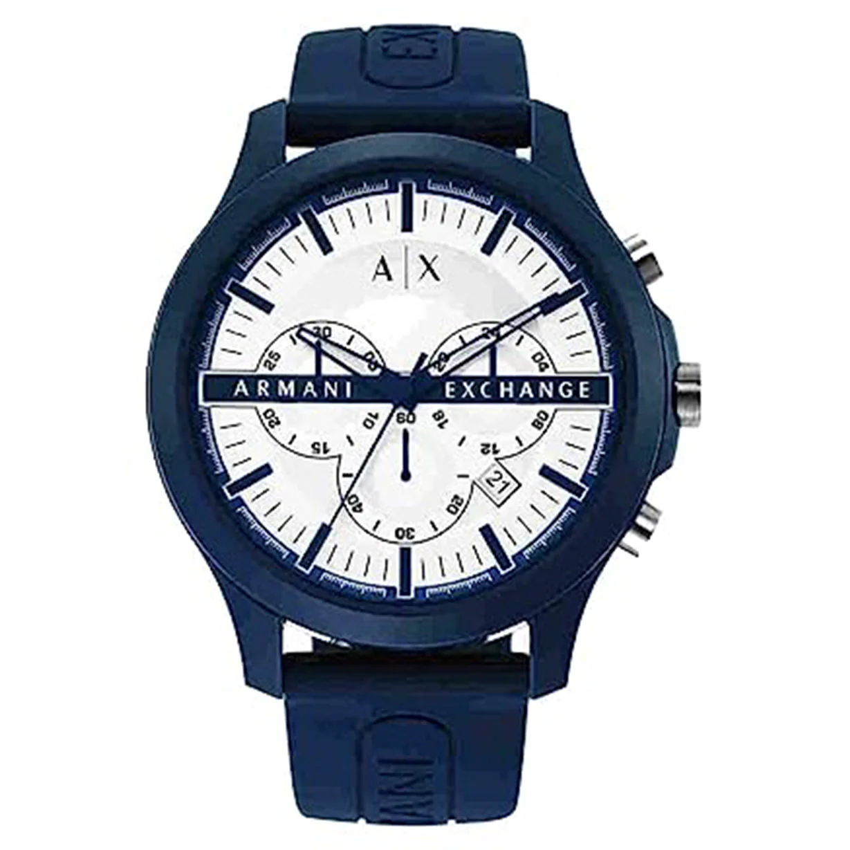 Armani Exchange Hampton White Dial Men 46mm - Image 4