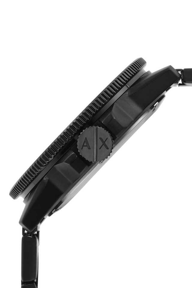 Armani Exchange Leonardo Black Dial Men 44mm - Image 2