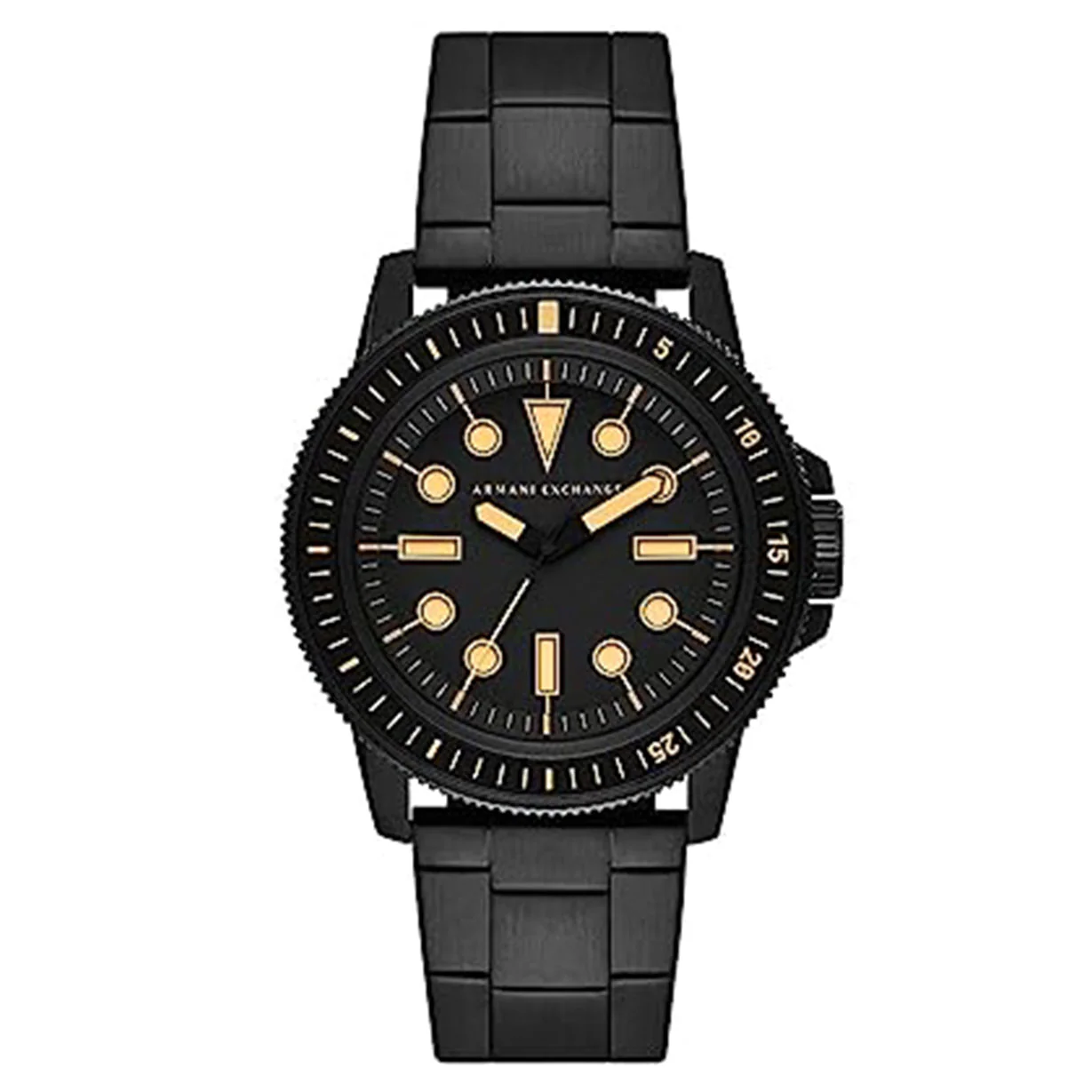 Armani Exchange Leonardo Black Dial Men 44mm - Image 4