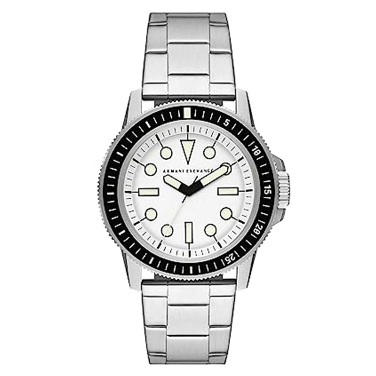 Armani Exchange Leonardo White Dial Men 44mm - Image 4
