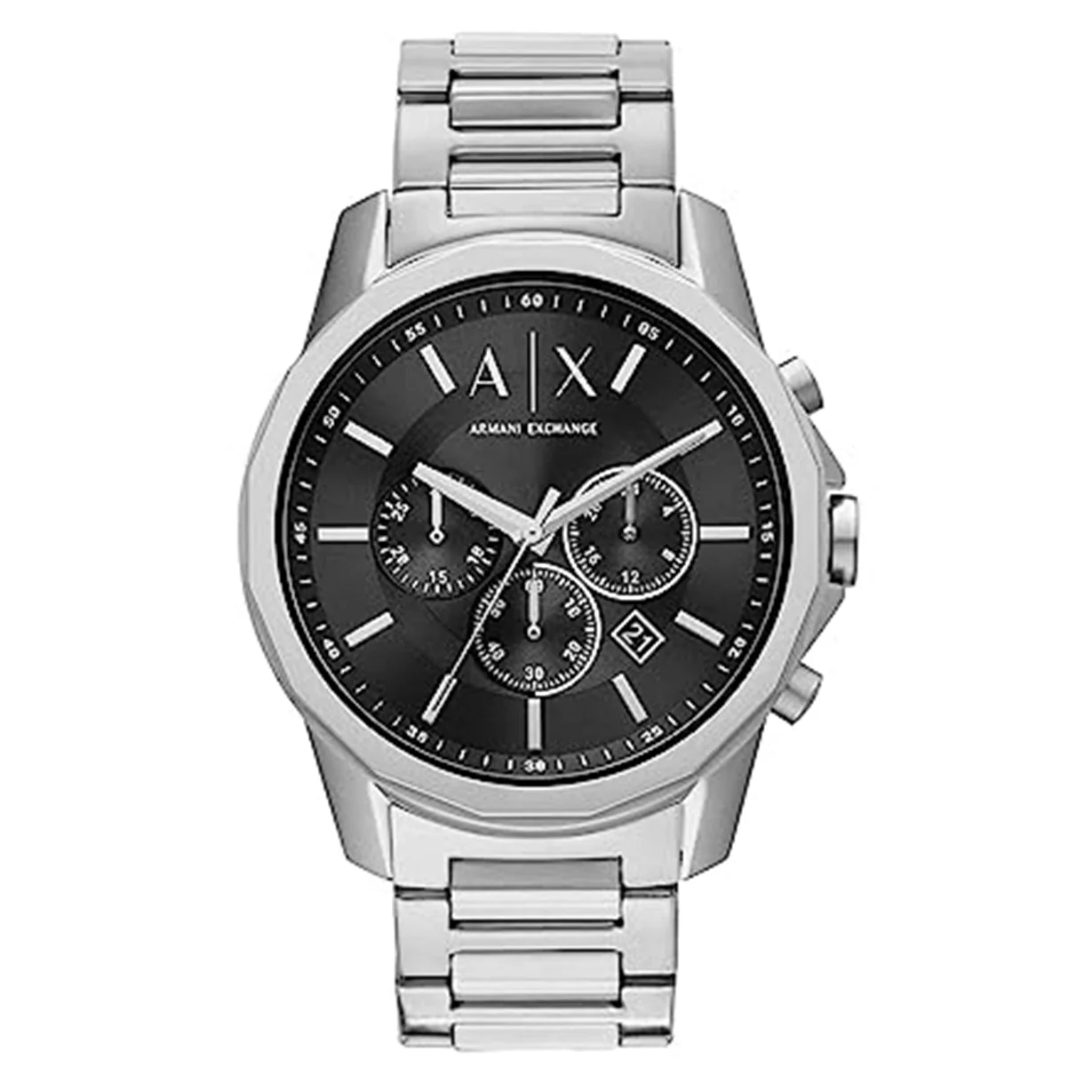 Armani Exchange Multifunction Silver Dial Men 44mm - Image 4