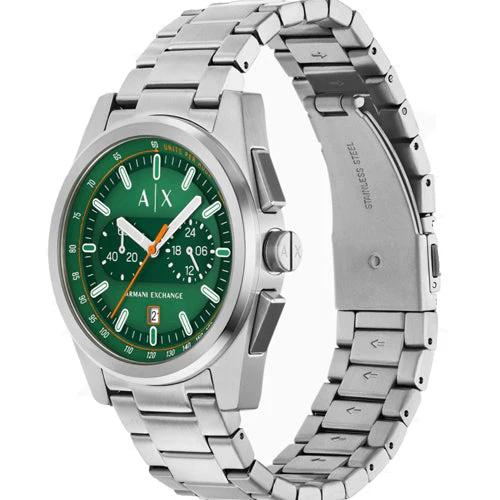 Armani Exchange Parker Green Dial Men 42mm AX2862 - Image 2
