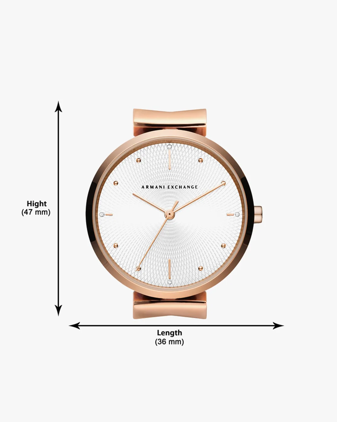 Armani Exchange Zoe White Dial Women 36mm - Image 3