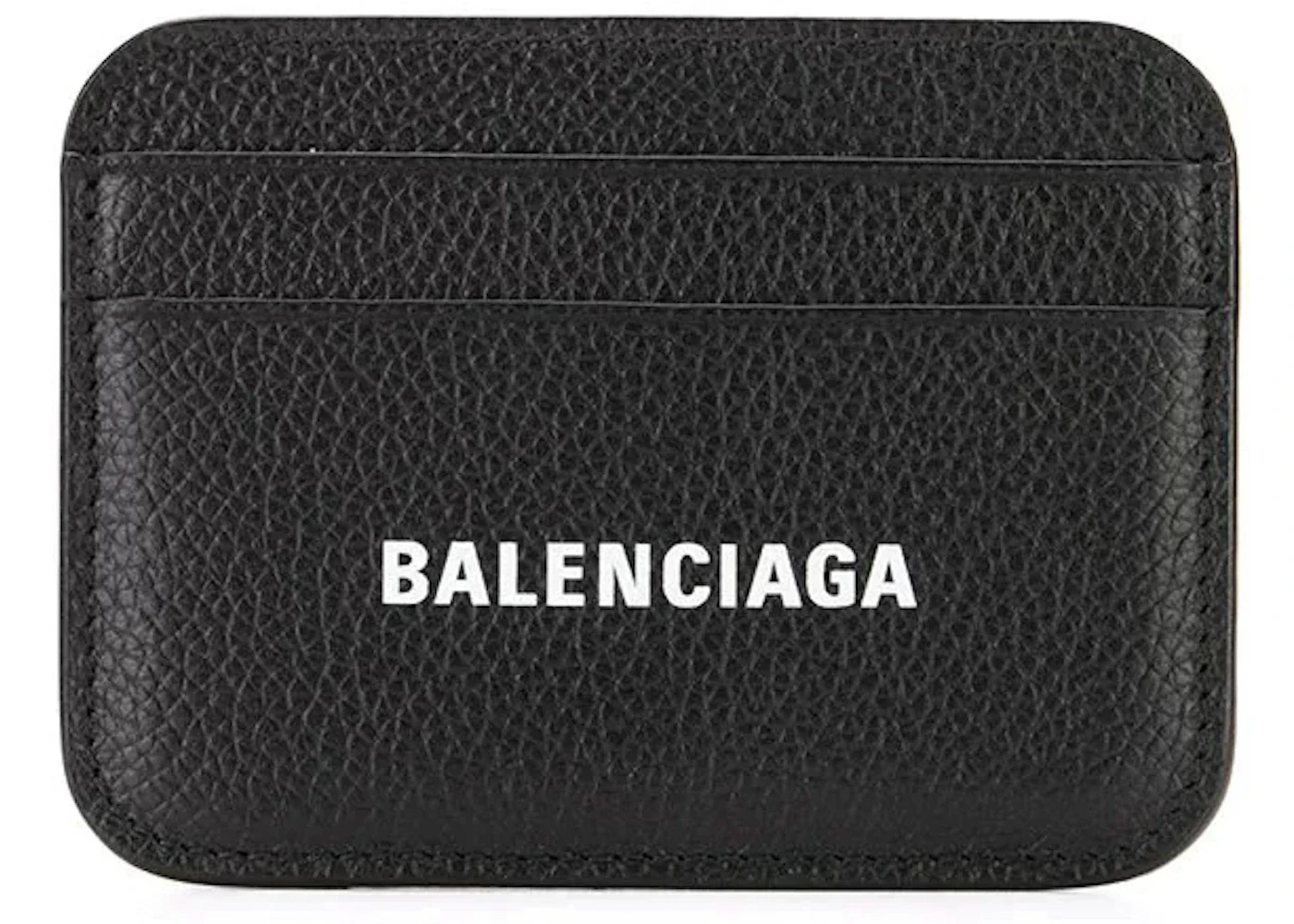 Balenciaga Cash Logo Card Holder Black/White - Image 2