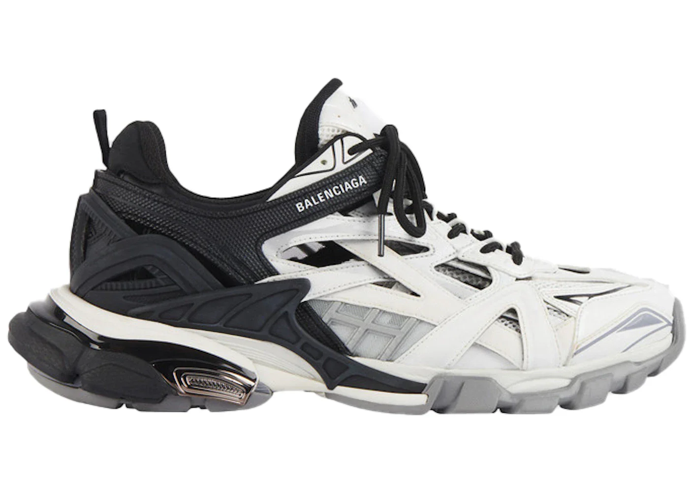 Balenciaga Track.2 Black White - Image 7