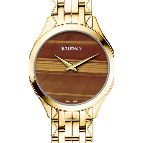 Balmain Flamea II Natural Stones Tiger's Eye Dial Women 34mm - Image 2