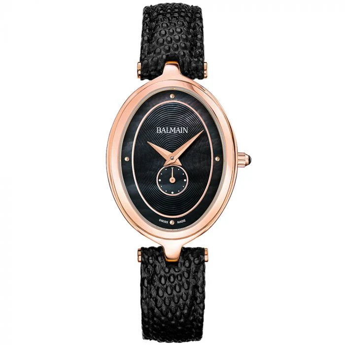 Balmain Haute Elegance Oval Black Dial Women 31.7mm - Image 2