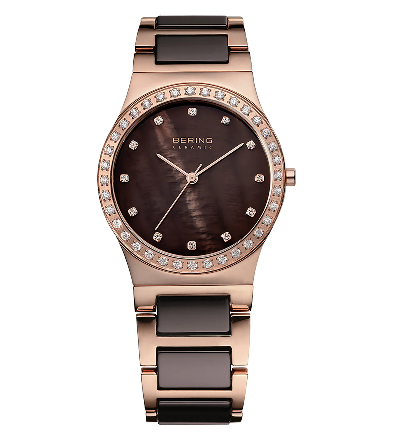 Bering Ceramic Brown Dial Women 35mm - Image 3