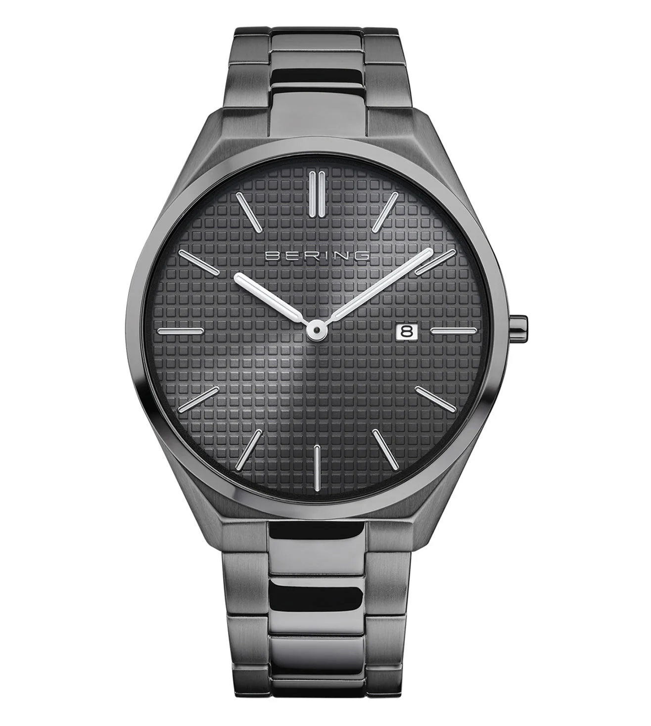 Bering Ultra Slim Grey Dial Men 40mm - Image 4