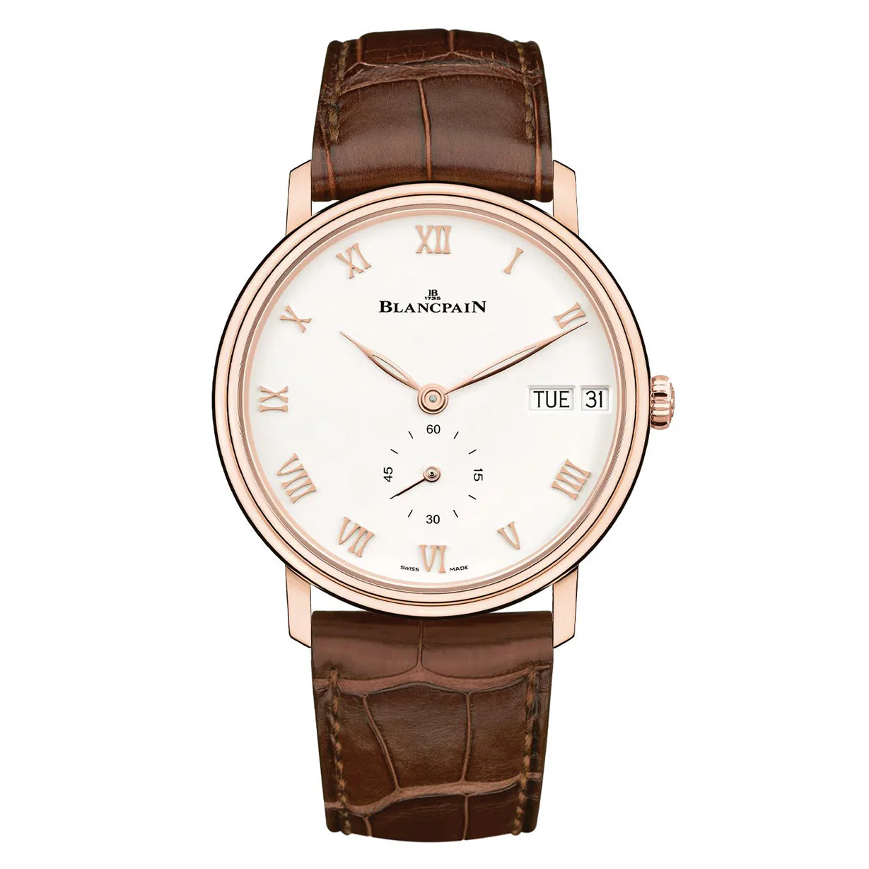 Blancpain Villeret White Dial Men 40.5mm