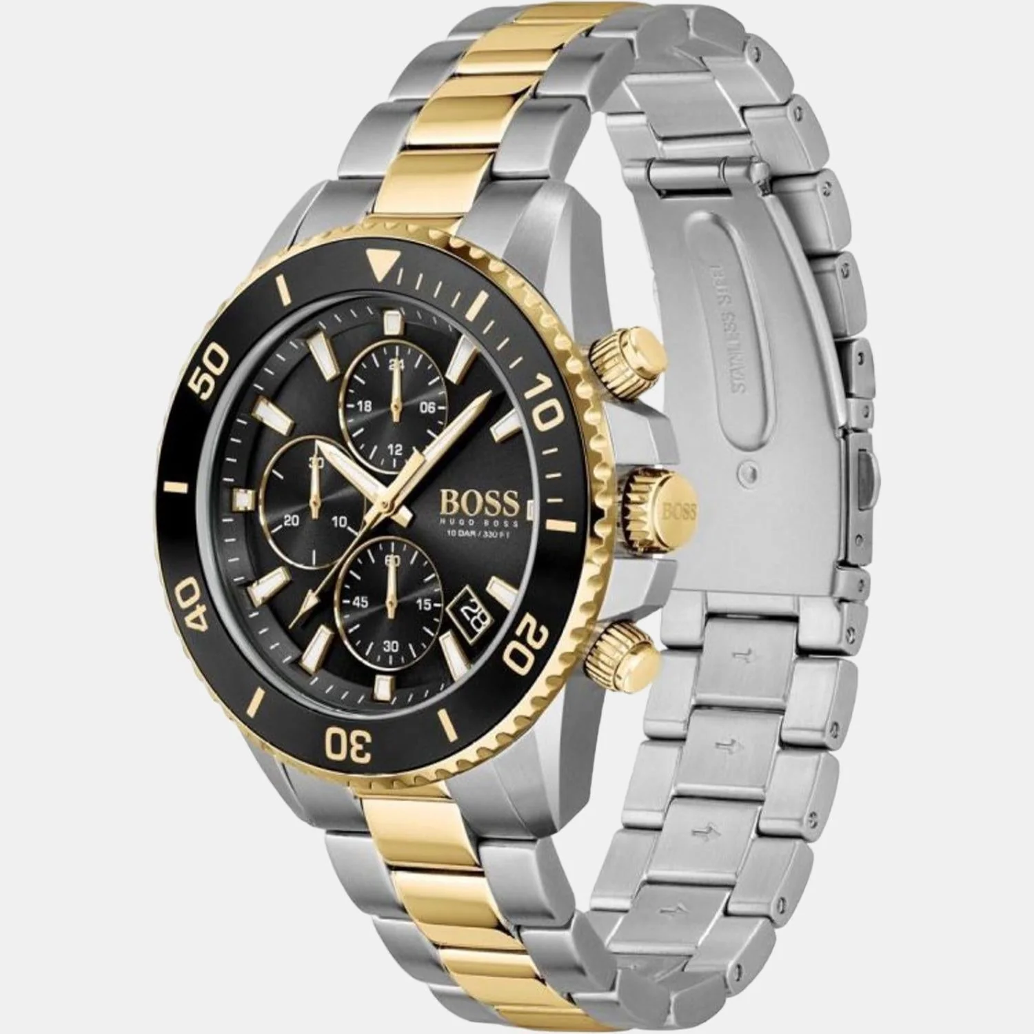 Admiral Men Quartz Blue Dial Chronograph Stainless Steel Watch 1513908 - Image 2