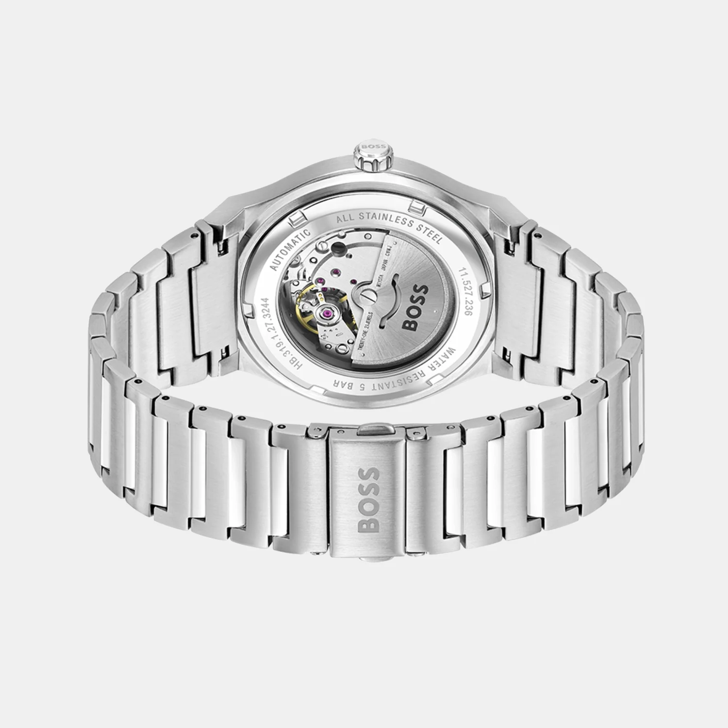 Candor Men Automatic White Dial Analog Stainless Steel Watch 1514186 - Image 3